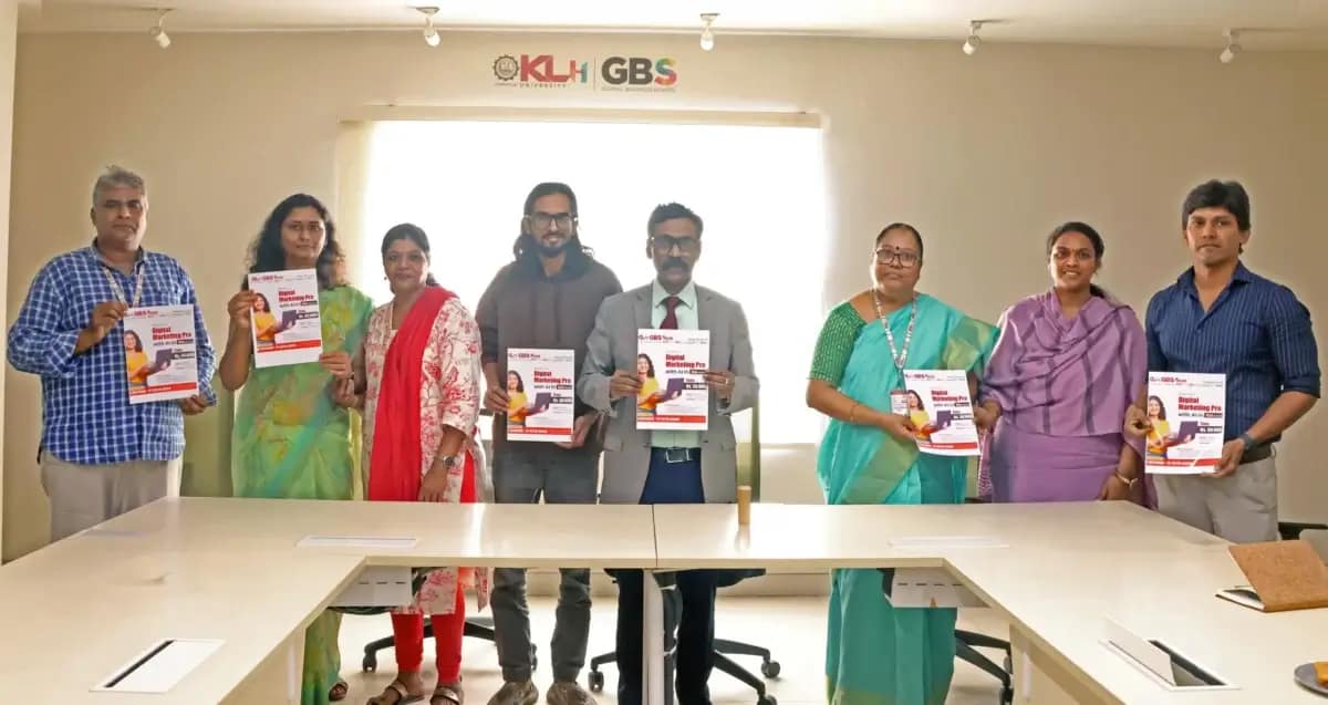 KLH Global Business School Launches Certificate Program in Digital Marketing with AI